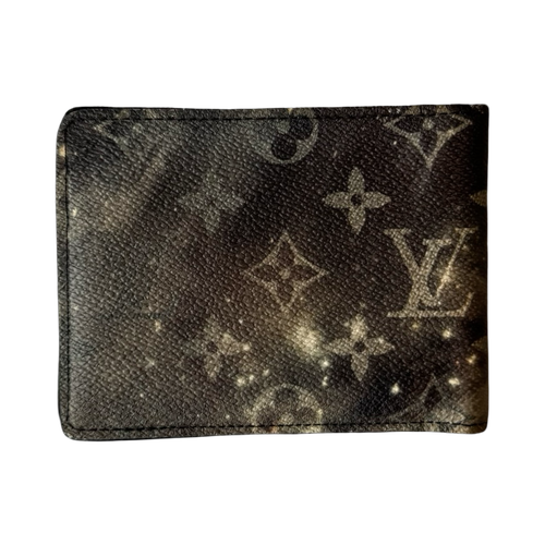 Louis Vuitton Monogram Galaxy Canvas Bifold Wallet Grey | Vintage Clothing Store Canada