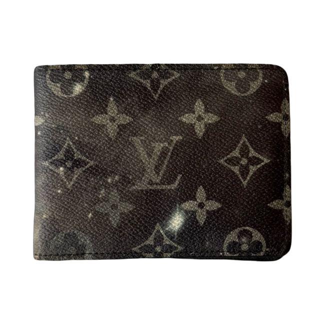 Louis Vuitton Monogram Galaxy Canvas Bifold Wallet Grey