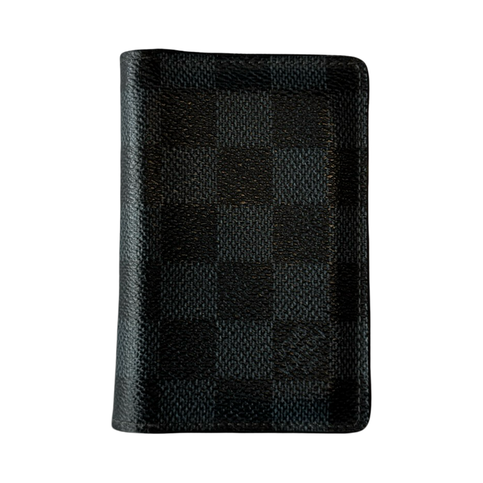 Louis Vuitton Damier Graphite Pocket Organizer Navy | Vitnage Clothing Store Canada