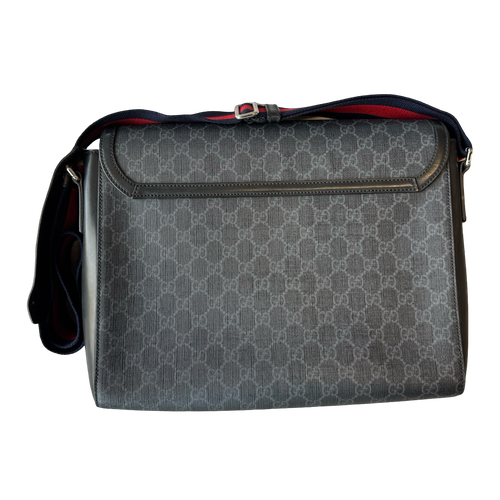 Gucci GG Leather Trimmed Crossbody Bag | Vintage Clothing Store Canada