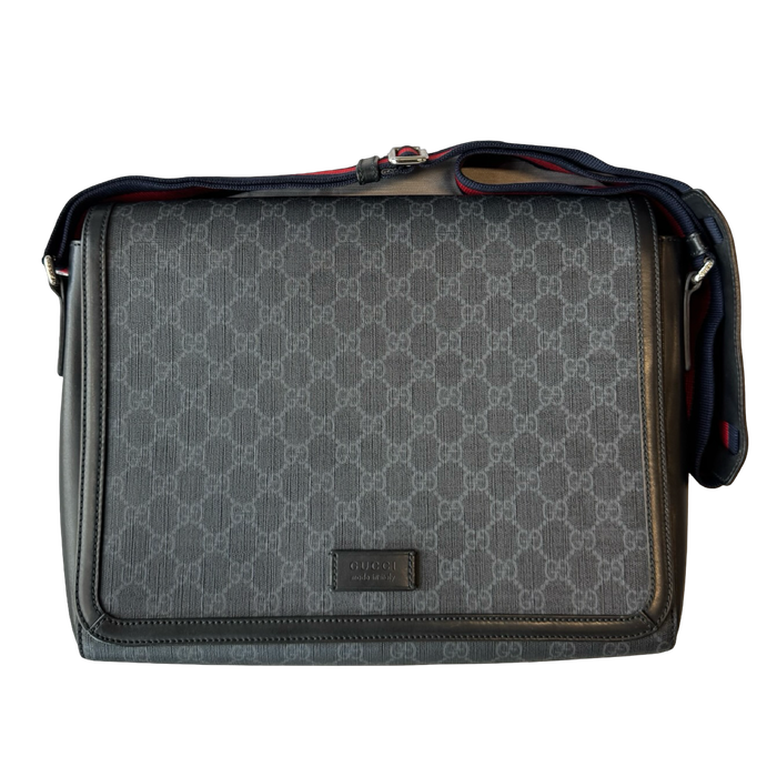 Gucci GG Leather Trimmed Crossbody Bag | Vitnage Clothing Store Canada