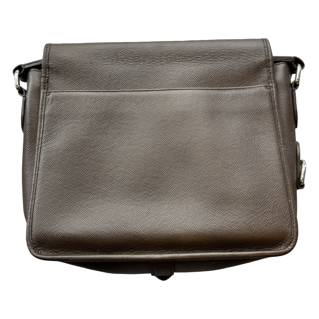 Louis Vuitton Taiga Andrei Grizzly Messenger Bag