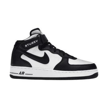 Nike Air Force 1 Mid Stussy Light Bone Black