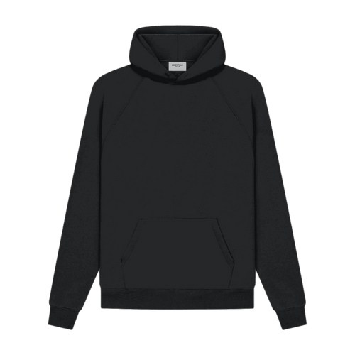 Fear of God Essentials Hoodie Stretch Limo Black (SS21) | Vintage Clothing Store Canada