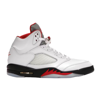Air Jordan 5 Retro Fire Red Silver Tongue 2020 (USED)