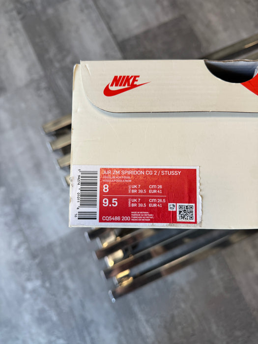 Nike Air Zoom Spiridon Cage 2 Stussy Fossil (USED) | Vitnage Clothing Store Canada