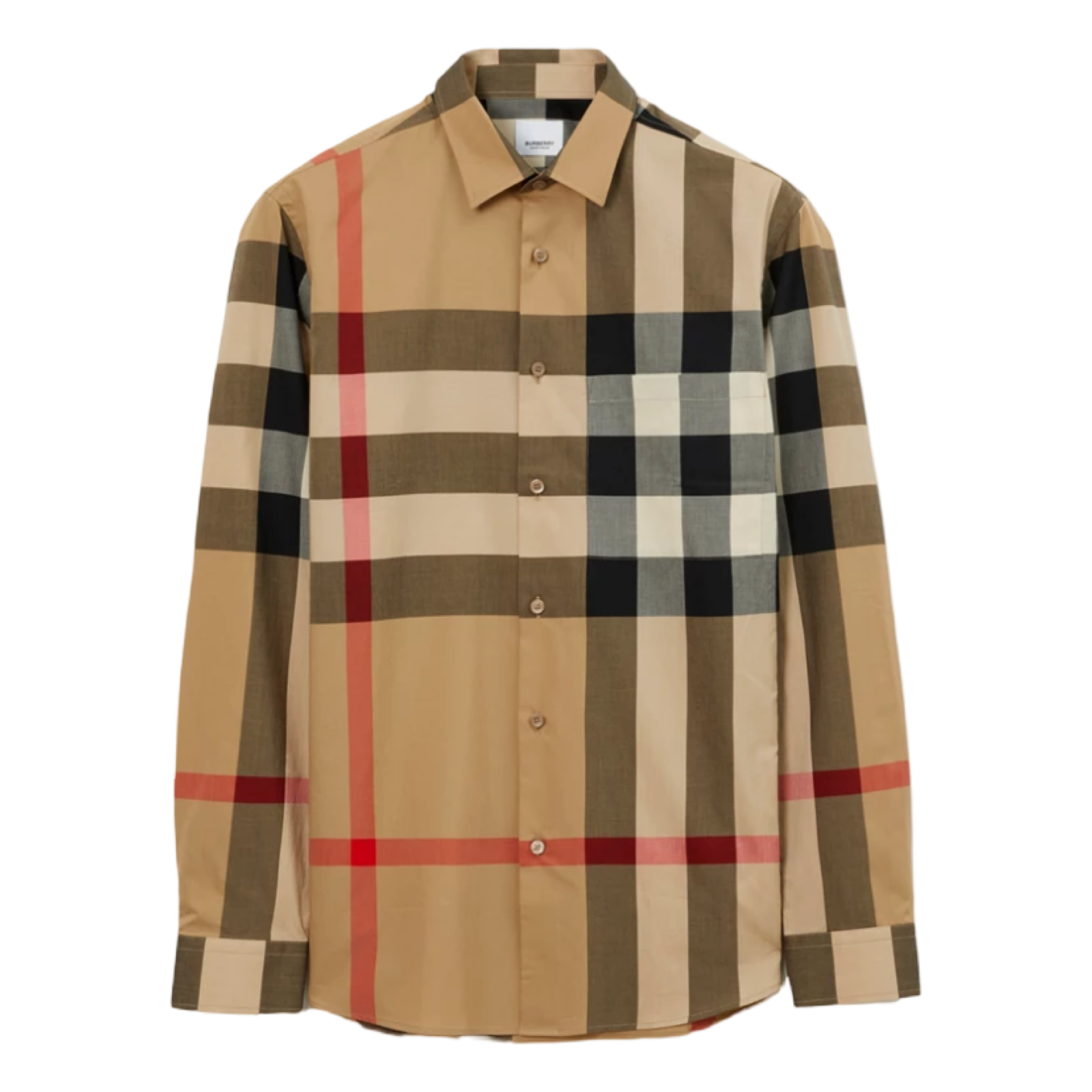 Burberry Checkered Button Up Shirt