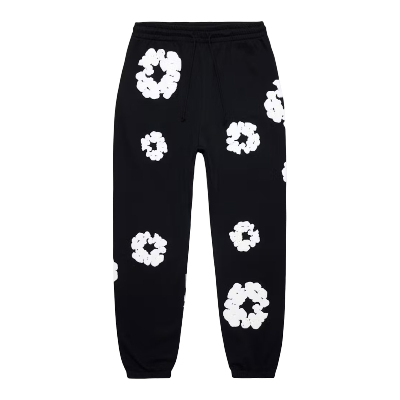 Denim Tears The Cotton Wreath Sweatpants Black