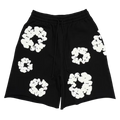 Denim Tears The Cotton Wreath Shorts Black