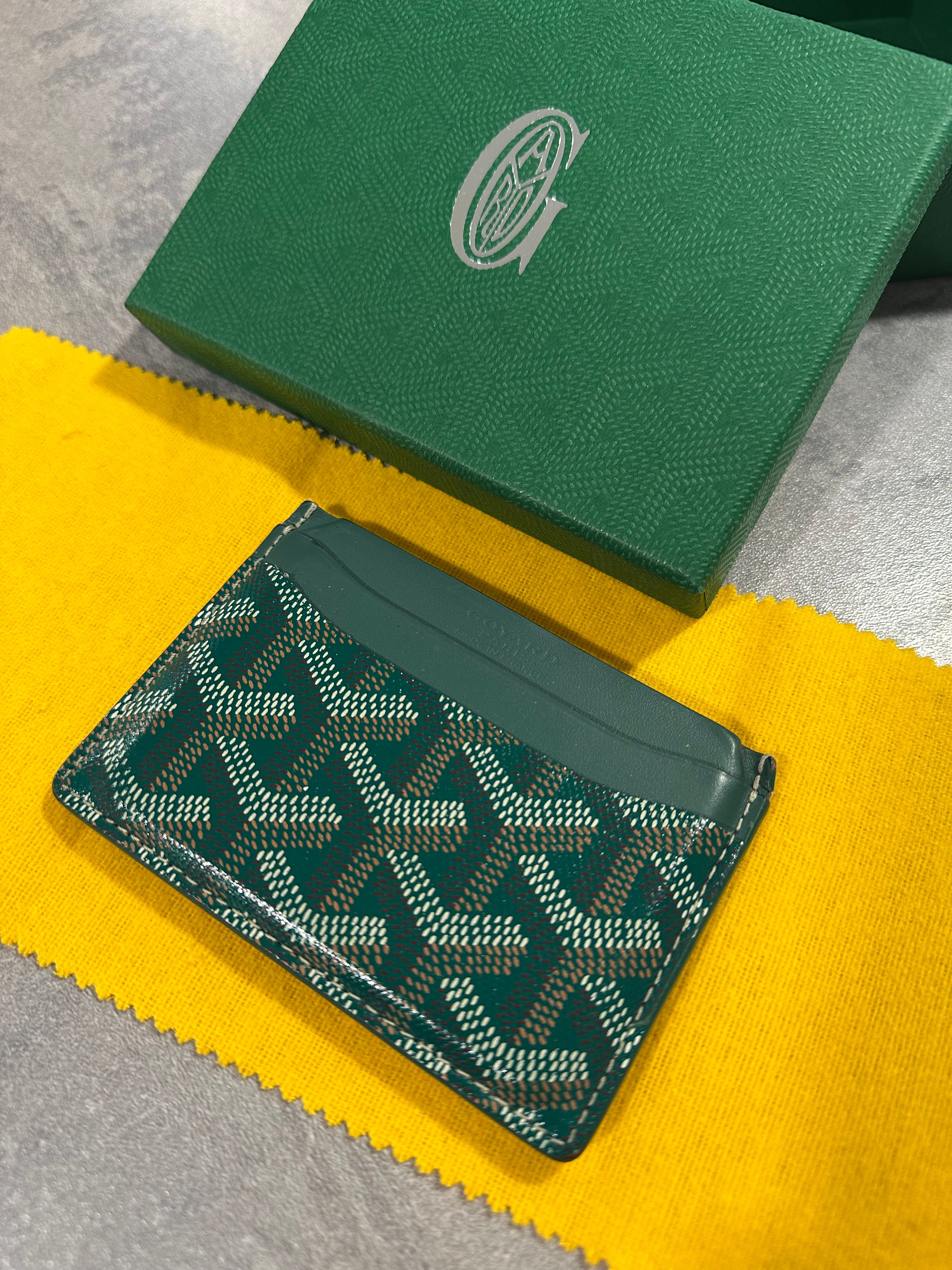 Goyard Saint Sulpice Cardholder Green