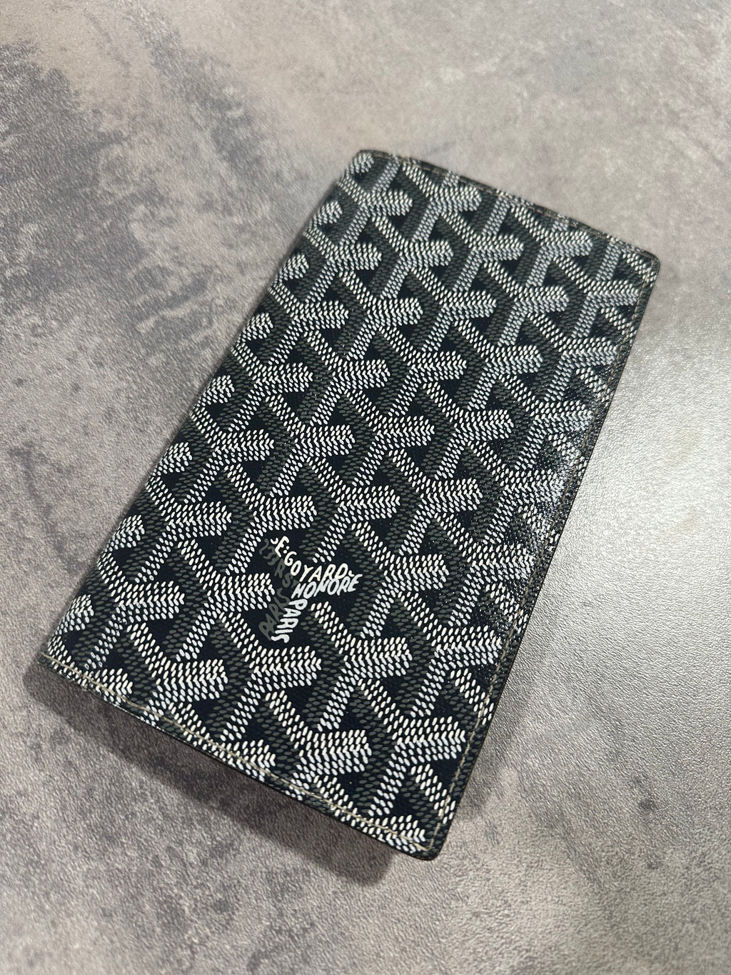 Goyard Saint Roch Wallet Goyardine Gray