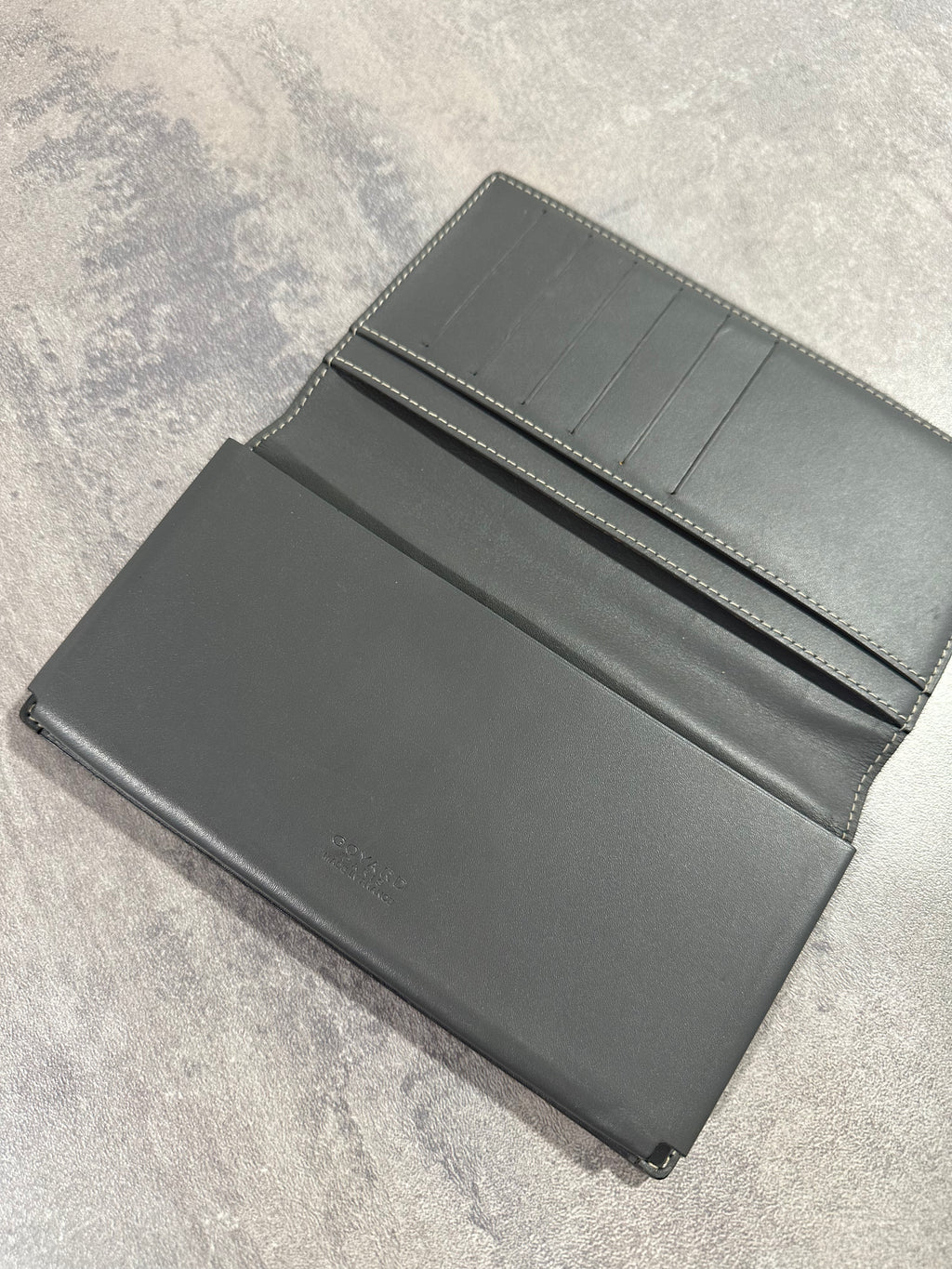 Goyard Saint Roch Wallet Goyardine Gray