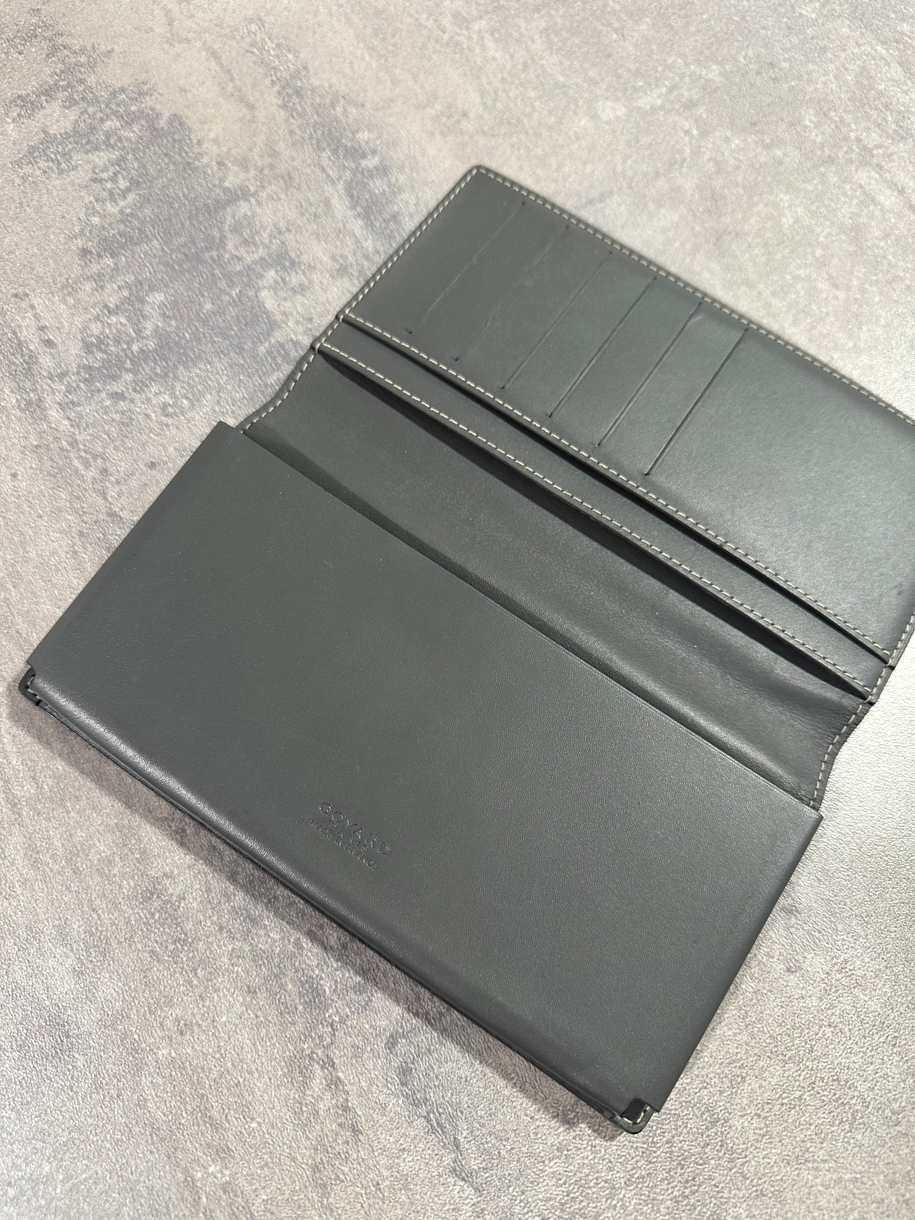 Goyard Saint Roch Wallet Goyardine Gray