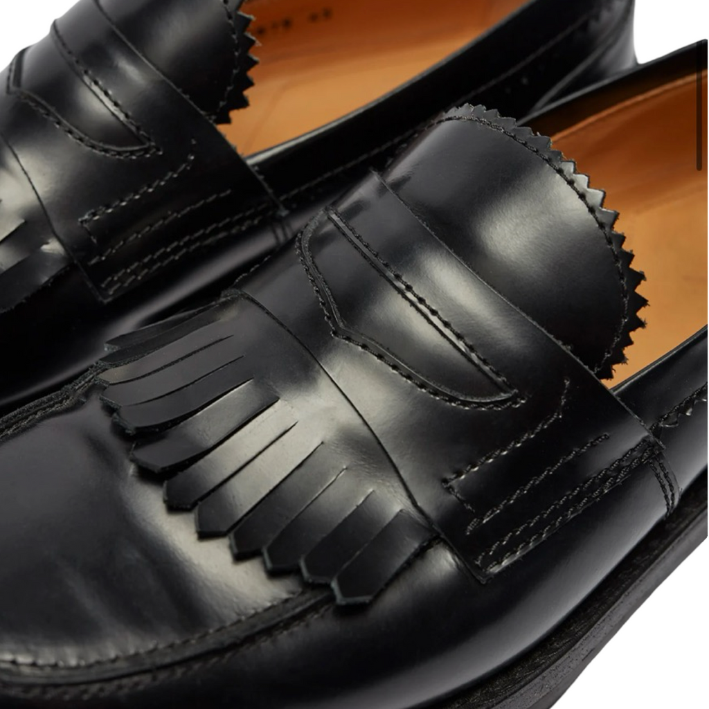 Our Legacy Fringe Loafers Black