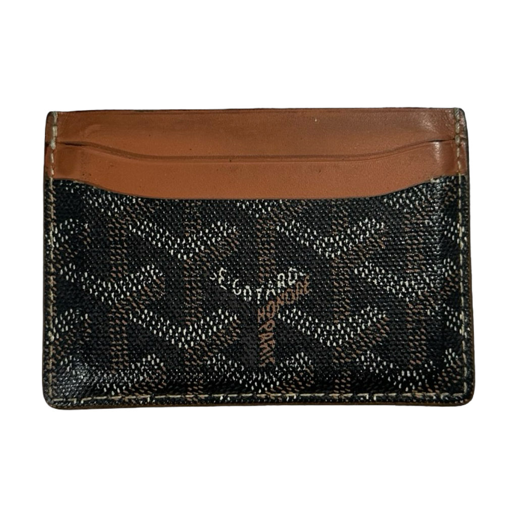 Goyard Saint Sulpice Cardholder Black/Brown