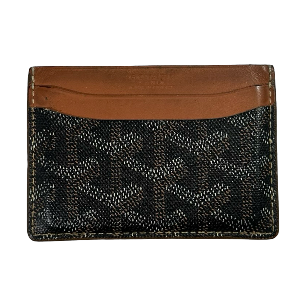 Goyard Saint Sulpice Cardholder Black/Brown