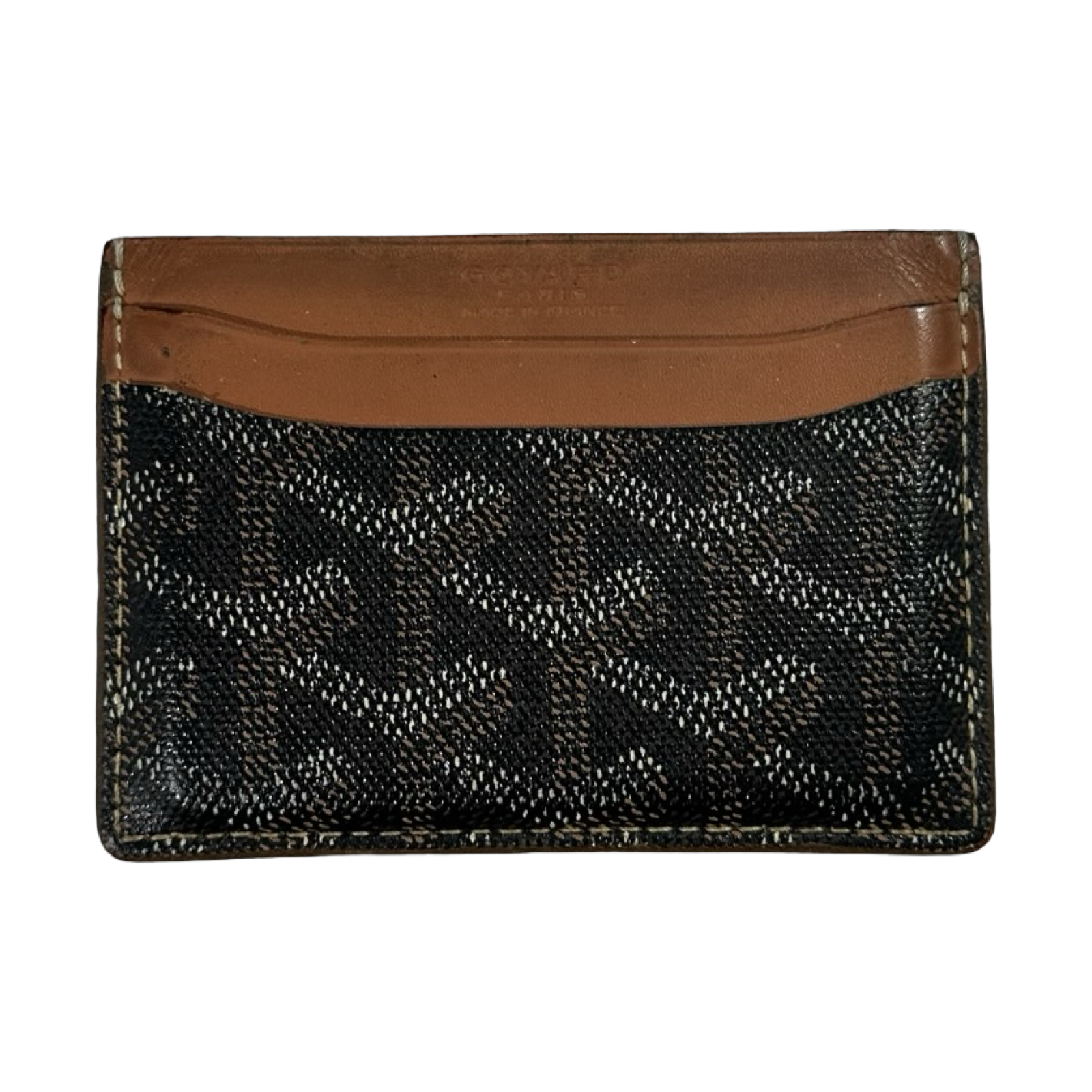 Goyard Saint Sulpice Cardholder Black/Brown