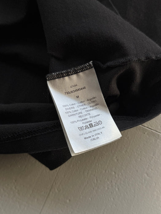 Dior Homme Roses Tee Black/Red (USED) | Vitnage Clothing Store Canada