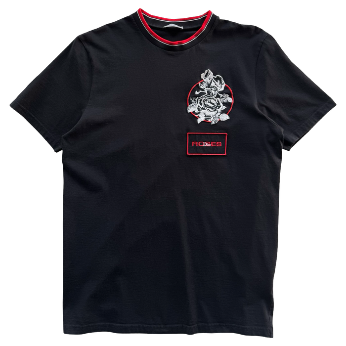 Dior Homme Roses Tee Black/Red (USED) | Vitnage Clothing Store Canada