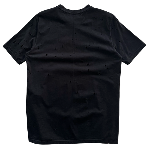 Givenchy Distressed Logo Tee Black | Vintage Clothing Store Canada