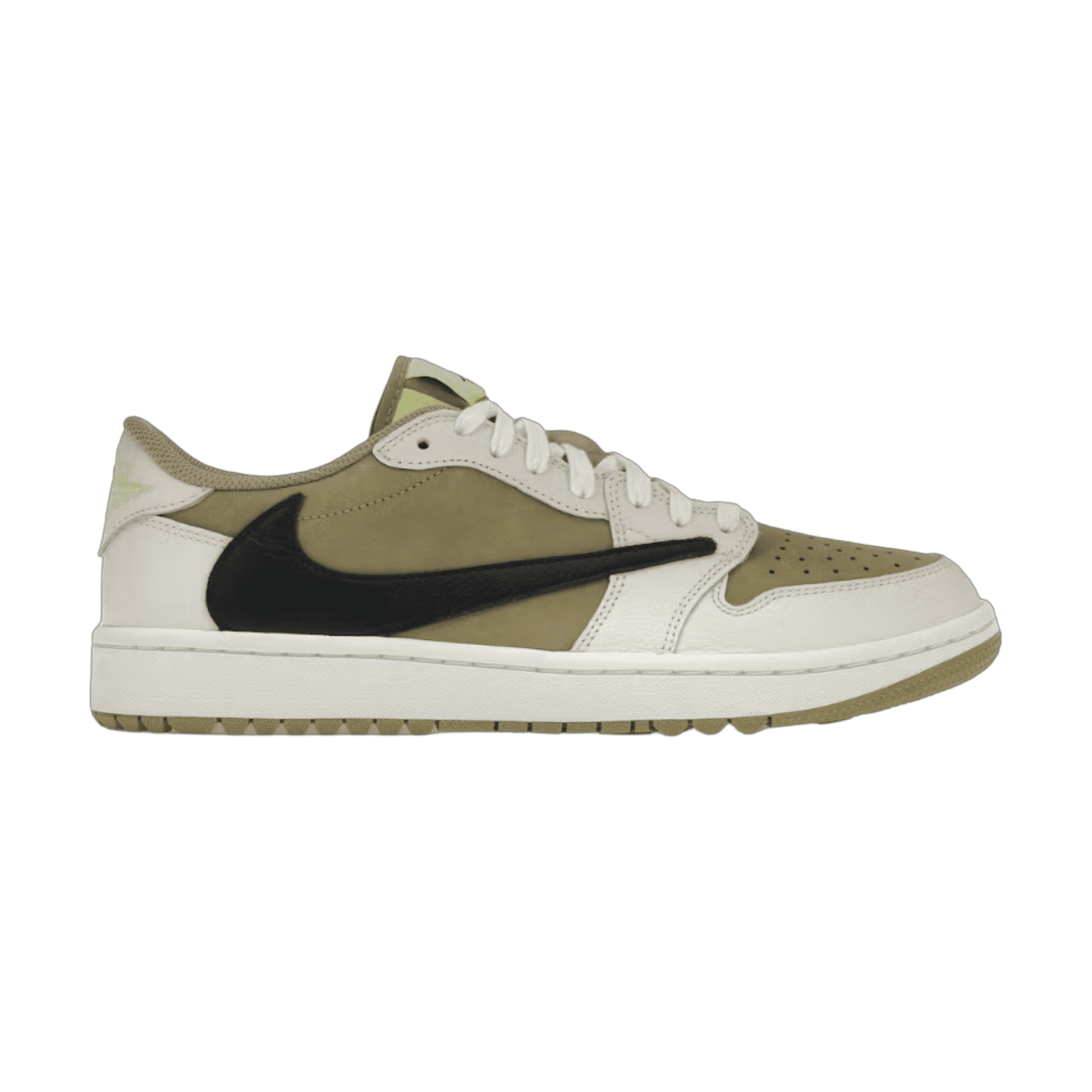 Air Jordan 1 Low Golf Travis Scott Neutral Olive