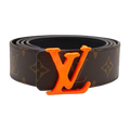 Louis Vuitton Shape Belt Virgil Abloh Monogram Brown