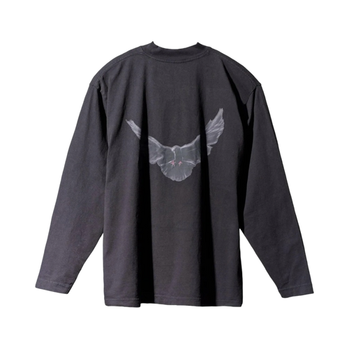 Yeezy Gap Dove L/S Tee Dark Grey | Vintage Clothing Store Canada