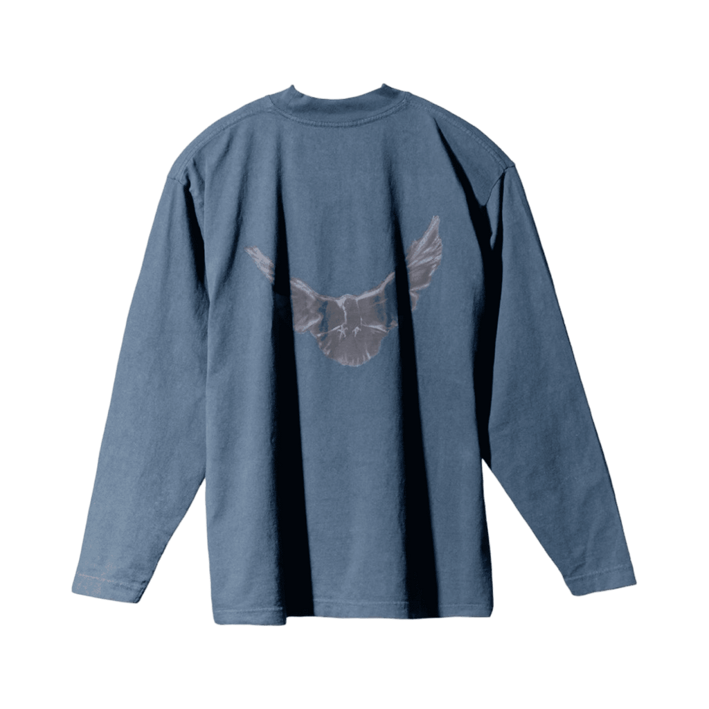 Yeezy Gap Dove L/S Tee Dark Blue