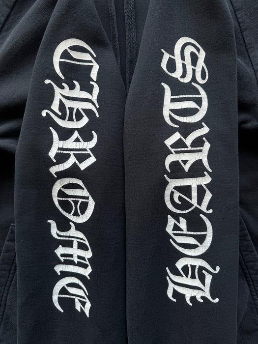 Chrome Hearts Cemetery Cross Tire Tracks Hoodie | Vitnage Clothing Store Canada