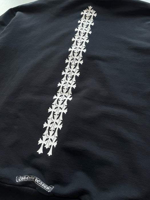 Chrome Hearts Cemetery Cross Tire Tracks Hoodie | Vitnage Clothing Store Canada