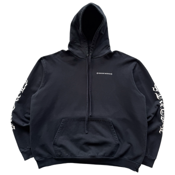 Chrome Hearts Cemetery Cross Tire Tracks Hoodie