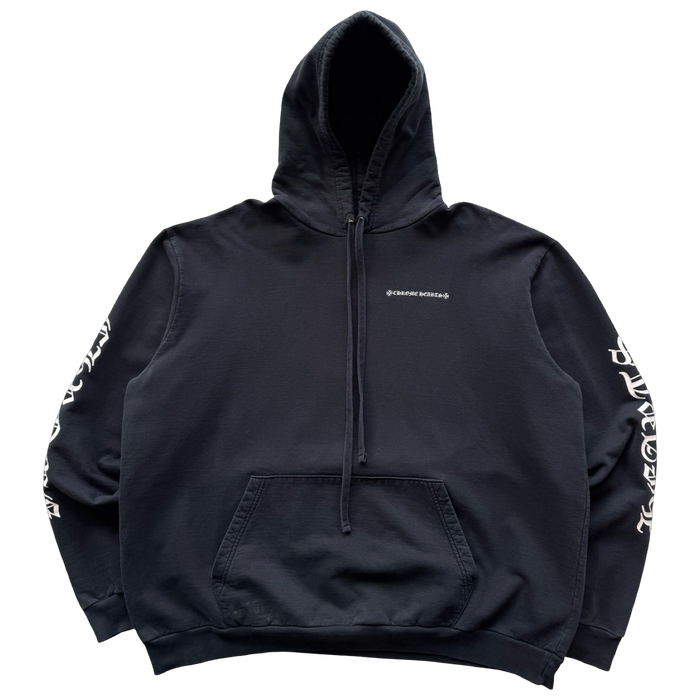 Chrome Hearts Cemetery Cross Tire Tracks Hoodie | Vitnage Clothing Store Canada
