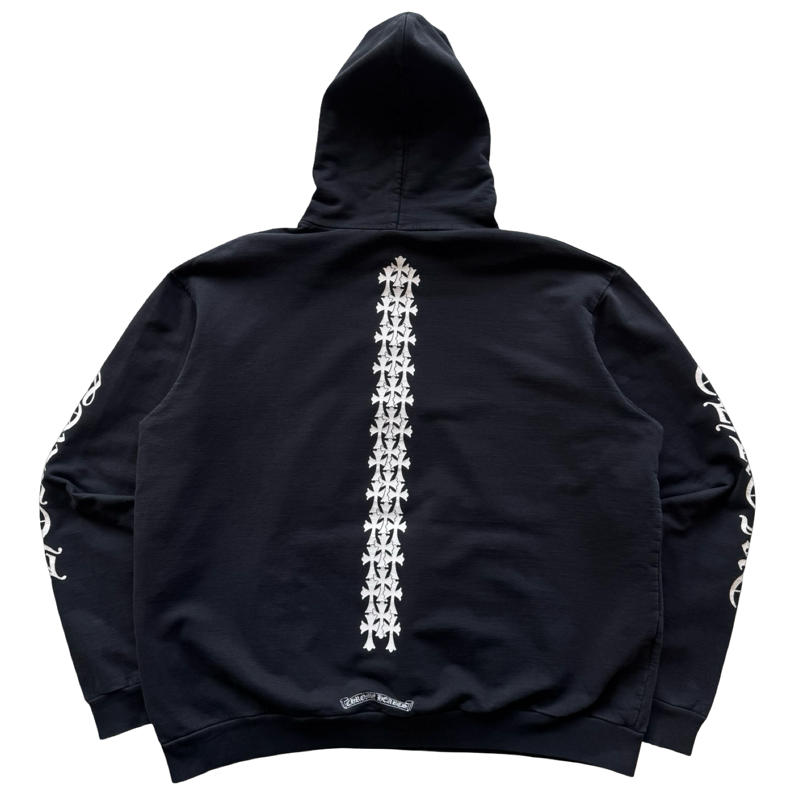 Chrome Hearts Cemetery Cross Tire Tracks Hoodie
