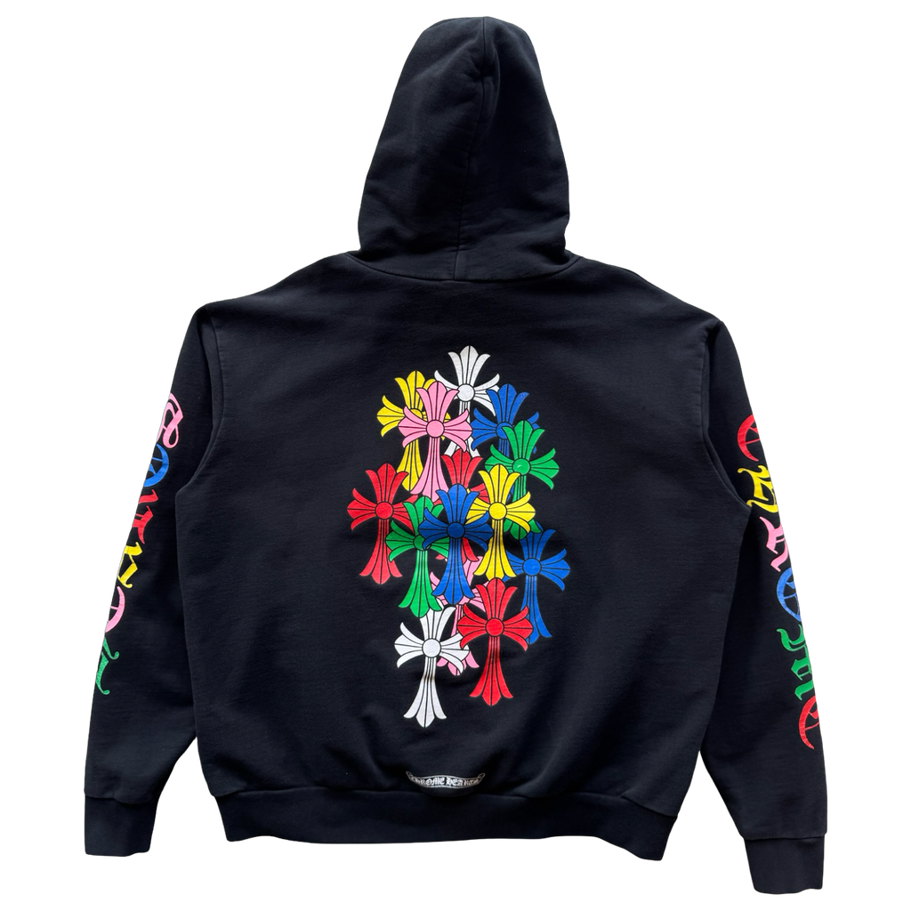 Chrome Hearts Multi Cross Black Hoodie