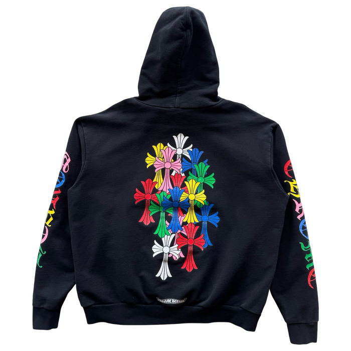 Chrome Hearts Multi Cross Black Hoodie | Vitnage Clothing Store Canada