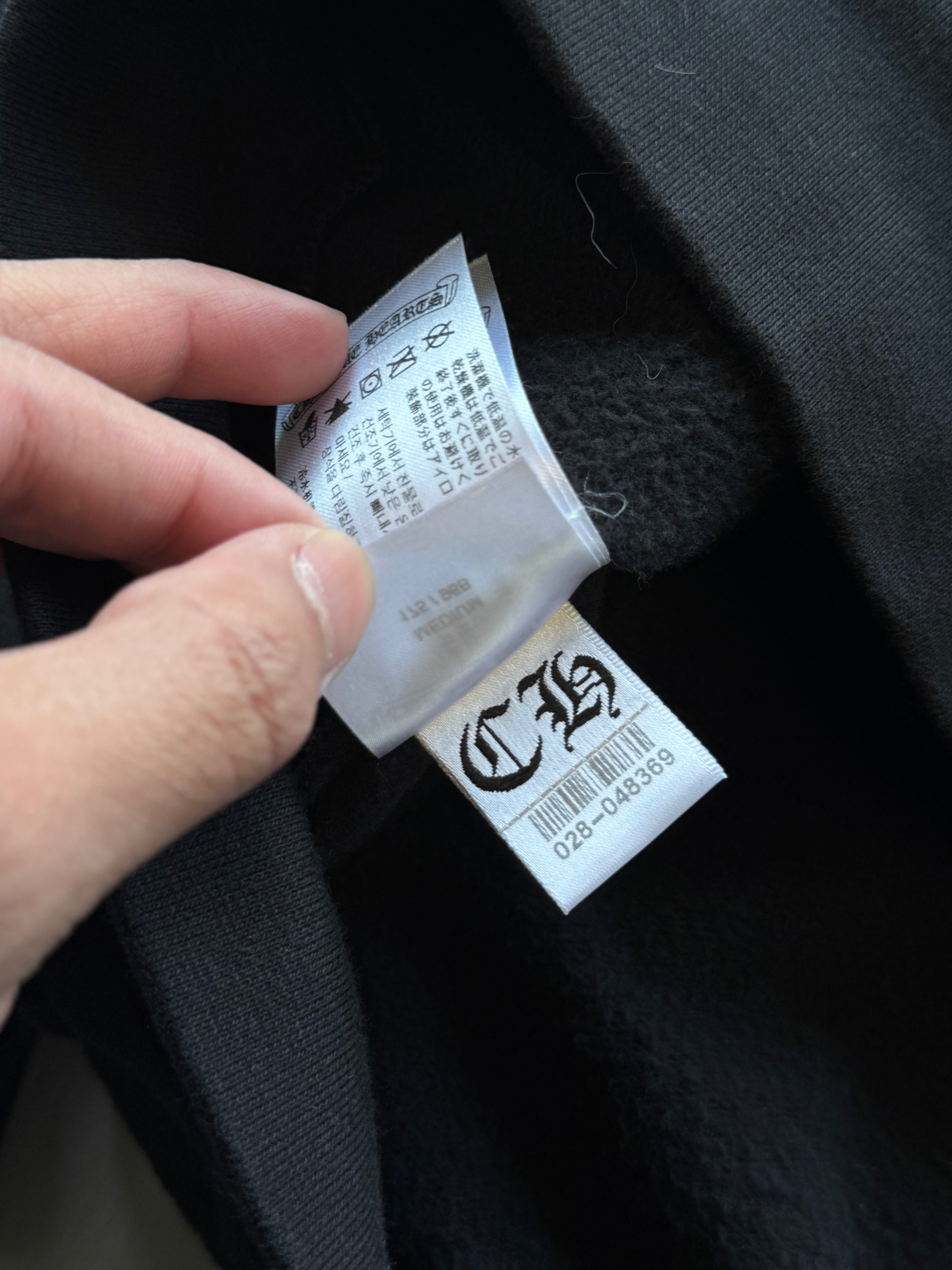 Brand New Chrome Hearts Shoulder Logo Hoodie