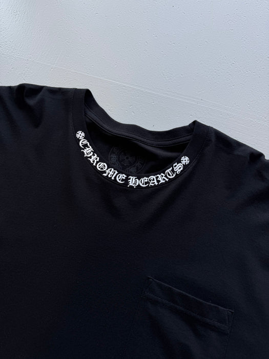 Chrome Hearts Collar Logo Longsleeve Black | Vitnage Clothing Store Canada