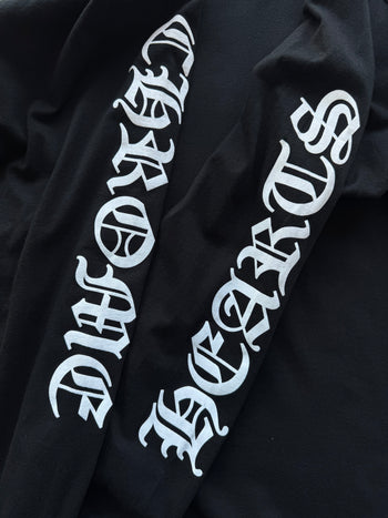 Chrome Hearts Collar Logo Longsleeve Black