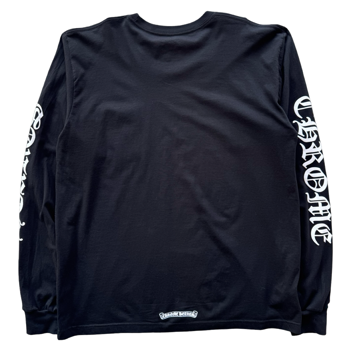 Chrome Hearts Collar Logo Longsleeve Black | Vitnage Clothing Store Canada