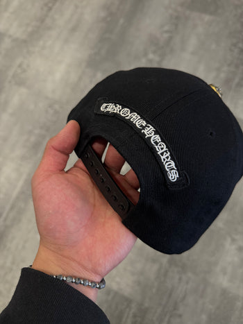 Chrome Hearts Horseshoe Denim Baseball Hat