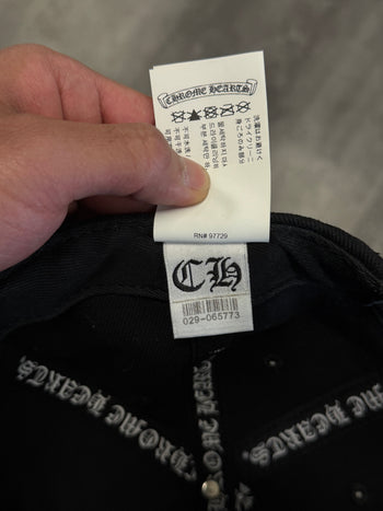 Chrome Hearts Horseshoe Denim Baseball Hat