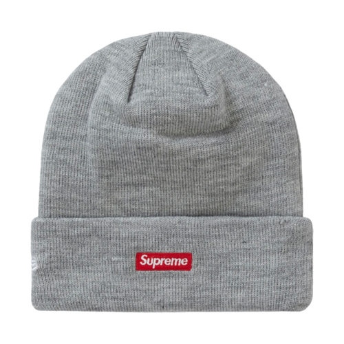 Supreme New Era S Logo Beanie 'Heather Grey' | Vintage Clothing Store Canada