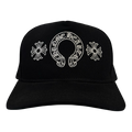 Chrome Hearts Horseshoe Denim Baseball Hat