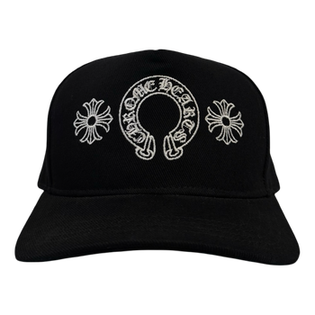 Chrome Hearts Horseshoe Denim Baseball Hat
