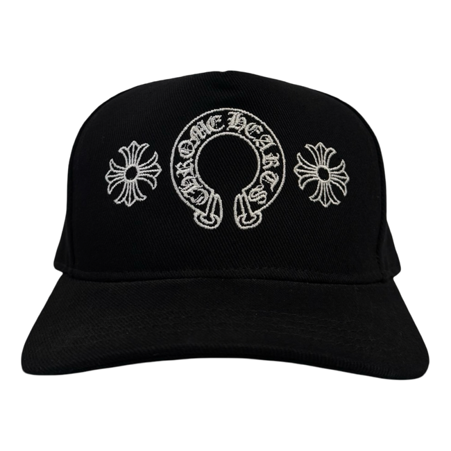 Chrome Hearts Horseshoe Denim Baseball Hat