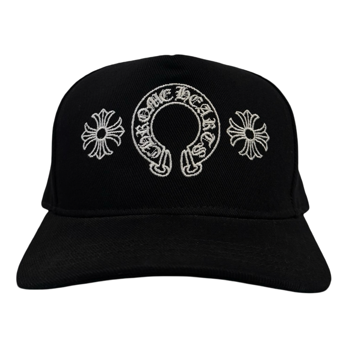 Chrome Hearts Horseshoe Denim Baseball Hat | Vitnage Clothing Store Canada