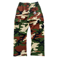 Chrome Hearts Matty Boy Caution Cargo Camo Sweatpants