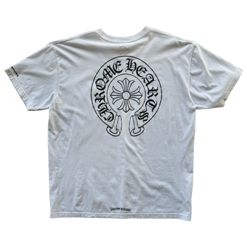 Chrome Hearts Horse Shoe Tee White