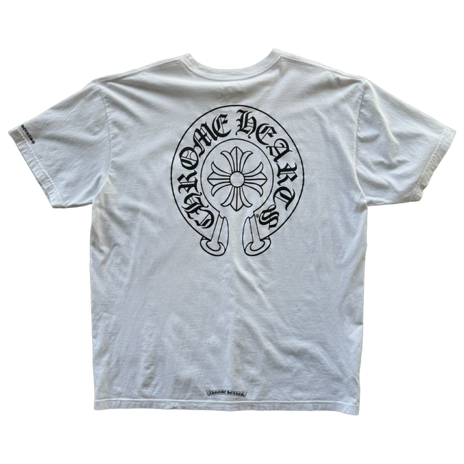 Chrome Hearts Horse Shoe Tee White