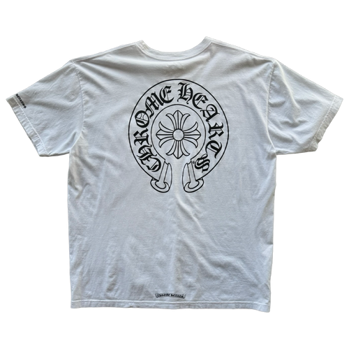 Chrome Hearts Horse Shoe Tee White | Vintage Clothing Store Canada